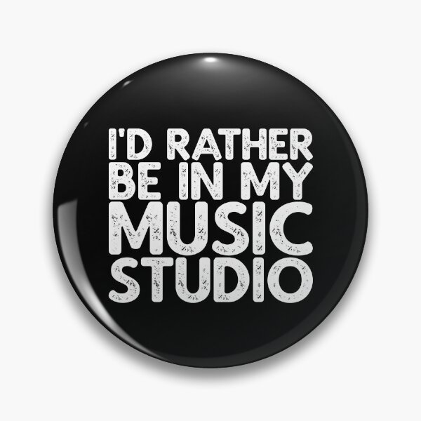 Item preview, I'd Rather Be In My Music Studio designed and sold by AHobbyAJob.