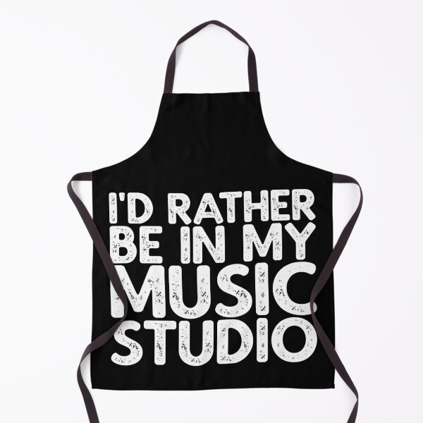 Item preview, I'd Rather Be In My Music Studio designed and sold by AHobbyAJob.
