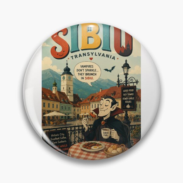 Item preview, Sibiu Old Town and Transylvanian Heritage Romania designed and sold by Places On Earth.