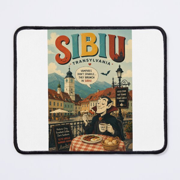 Item preview, Sibiu Old Town and Transylvanian Heritage Romania designed and sold by Places On Earth.