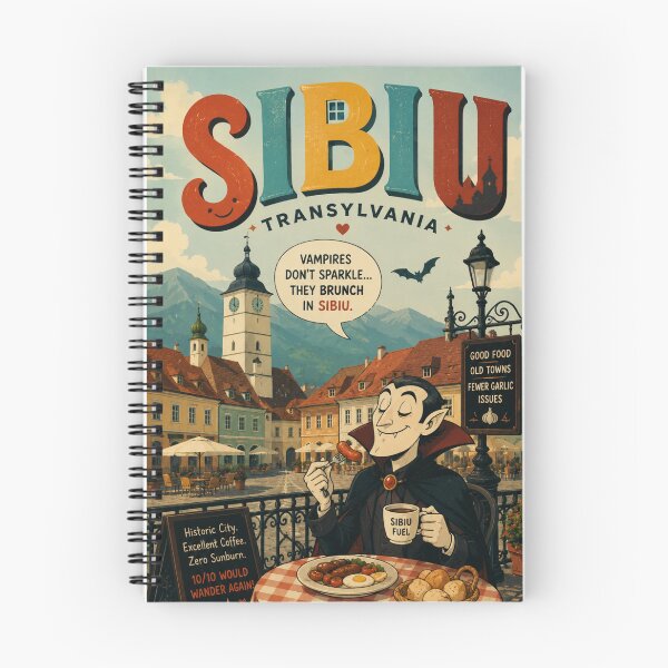 Item preview, Sibiu Old Town and Transylvanian Heritage Romania designed and sold by Places On Earth.
