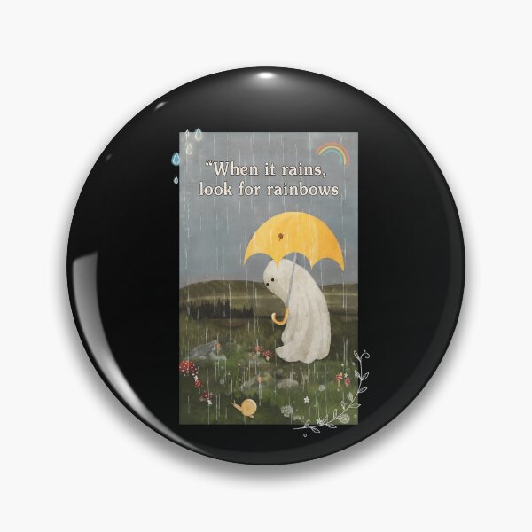 Item preview, Melancholy Ghost Under Yellow Umbrella designed and sold by Prof4Artist.