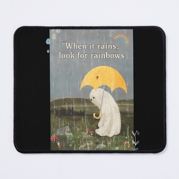 Item preview, Melancholy Ghost Under Yellow Umbrella designed and sold by Prof4Artist.