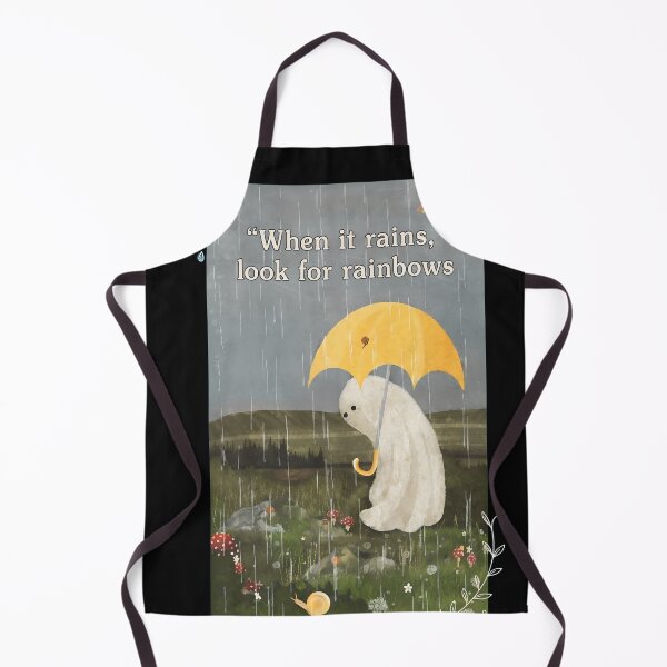 Item preview, Melancholy Ghost Under Yellow Umbrella designed and sold by Prof4Artist.