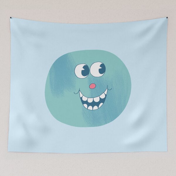 Item preview, Dewy the Happy Face designed and sold by yellowflowerhut.