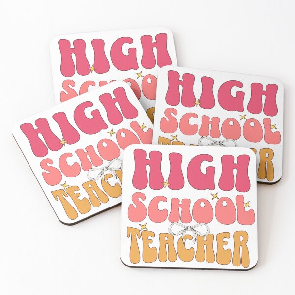 Item preview, High School Teacher Retro Coquette designed and sold by petalandarmour.