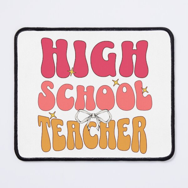 Item preview, High School Teacher Retro Coquette designed and sold by petalandarmour.
