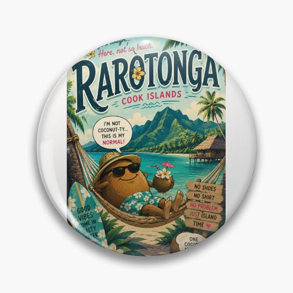 Item preview, Rarotonga Lagoon and Avarua Coastline Cook Islands designed and sold by Places On Earth.