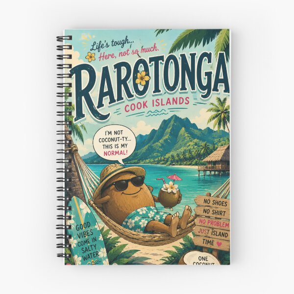 Item preview, Rarotonga Lagoon and Avarua Coastline Cook Islands designed and sold by Places On Earth.