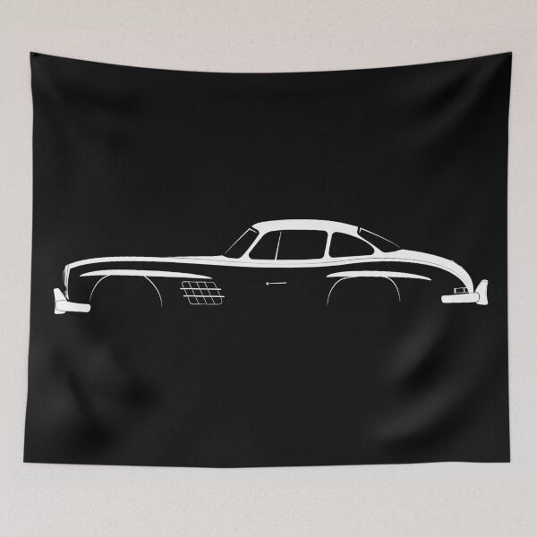 Item preview, 300 SL Gullwing (White) designed and sold by Car Silhouettes.