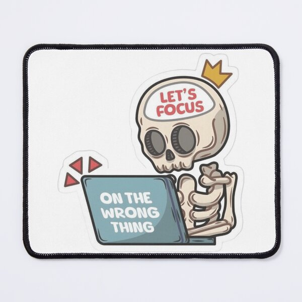Item preview, Let's Focus On The Wrong Thing / Sticker designed and sold by animenosekaiii.