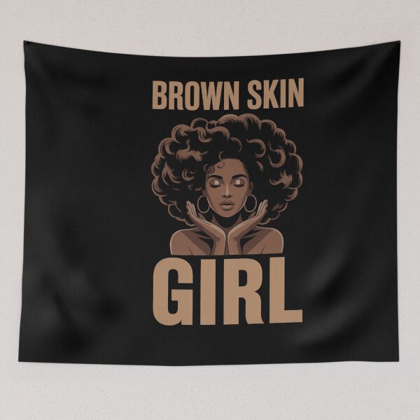 Item preview, Brown Skin Girl Melanin Brown Skin Black History Juneteenth designed and sold by sailorjessiArt.