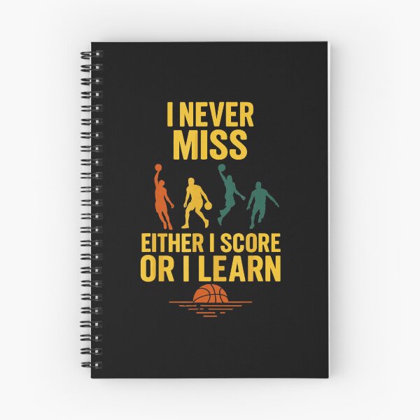 Item preview, Never Miss Either I Score Or I Learn Basketball designed and sold by allistermariam.