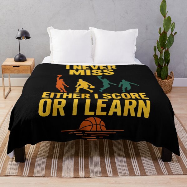 Item preview, Never Miss Either I Score Or I Learn Basketball designed and sold by allistermariam.