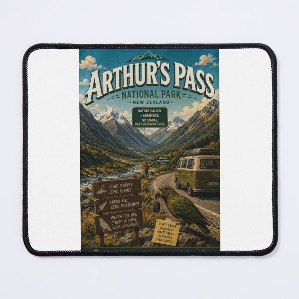 Item preview, Arthur's Pass Summit and Southern Alps New Zealand designed and sold by Places On Earth.