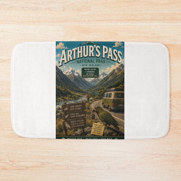 Item preview, Arthur's Pass Summit and Southern Alps New Zealand designed and sold by Places On Earth.