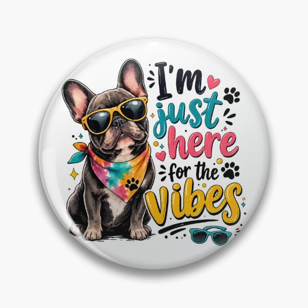 Item preview,  Here for the Vibes Frenchie Sunglasses Summer Dog designed and sold by ssmg80.