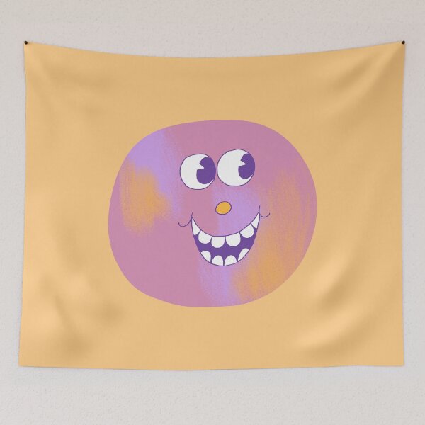 Item preview, Grapey the Happy Face designed and sold by yellowflowerhut.