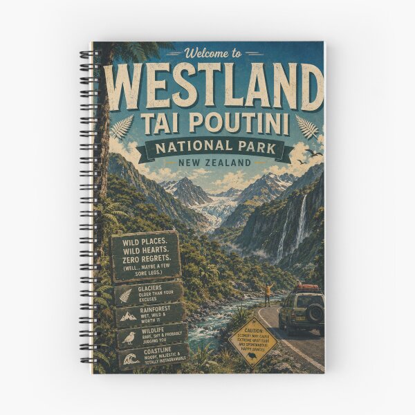 Item preview, Westland Tai Poutini Glacier Valley and Franz Josef Region New Zealand designed and sold by Places On Earth.
