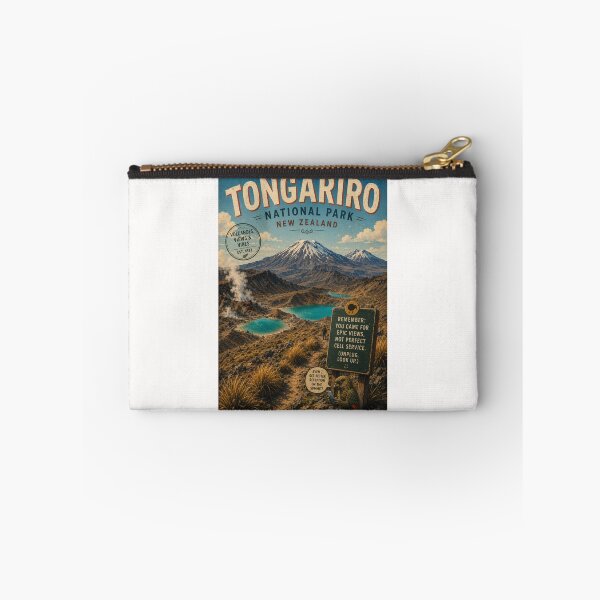 Item preview, Tongariro Alpine Crossing and Mount Ngauruhoe New Zealand designed and sold by Places On Earth.