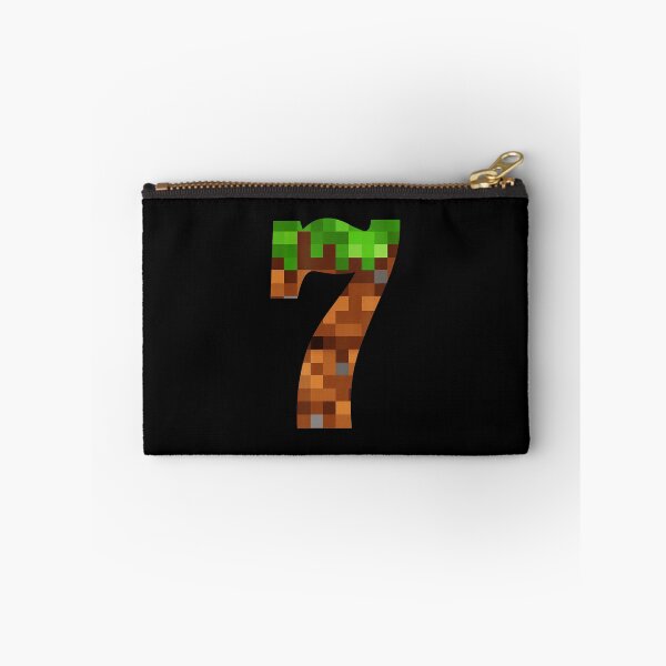 Item preview, Pixel Number 7 Birthday Gaming Style for Seven Year Olds designed and sold by FGTV2021.