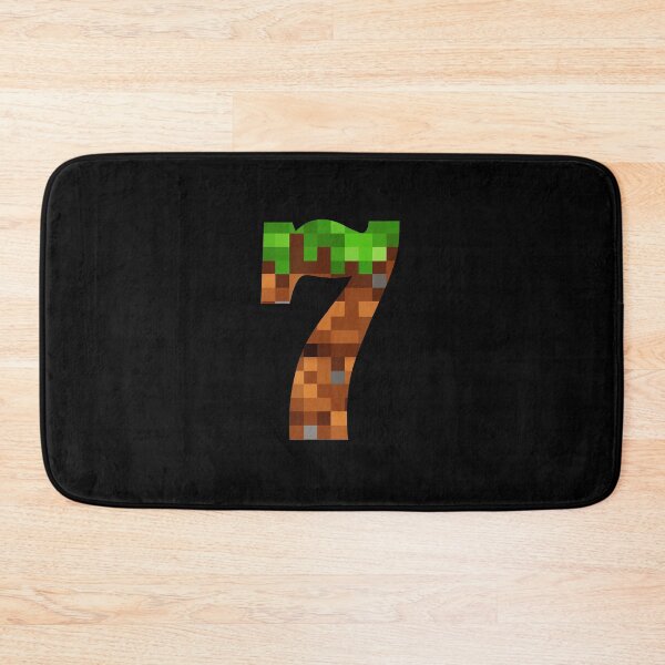 Item preview, Pixel Number 7 Birthday Gaming Style for Seven Year Olds designed and sold by FGTV2021.