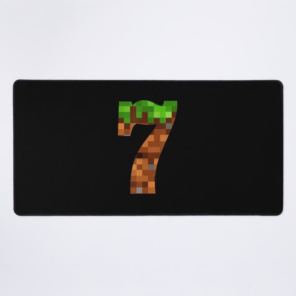 Item preview, Pixel Number 7 Birthday Gaming Style for Seven Year Olds designed and sold by FGTV2021.