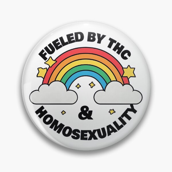 Item preview, Fueled by THC & Homosexualty designed and sold by 2guysyarn.