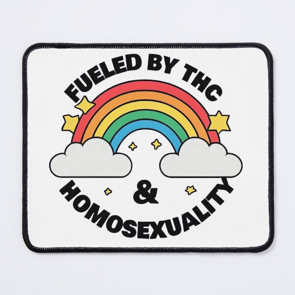 Item preview, Fueled by THC & Homosexualty designed and sold by 2guysyarn.