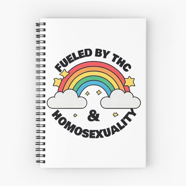 Item preview, Fueled by THC & Homosexualty designed and sold by 2guysyarn.