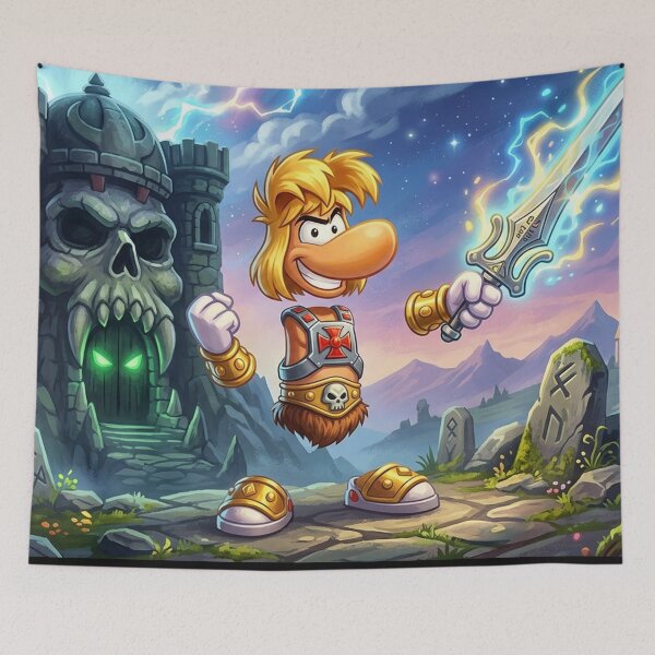 Item preview, Rayman Master of Power Fan Art designed and sold by MarlonOspinaStore.