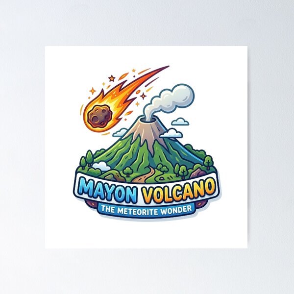 Item preview, MAYON VOLCANO designed and sold by likbatonboot.