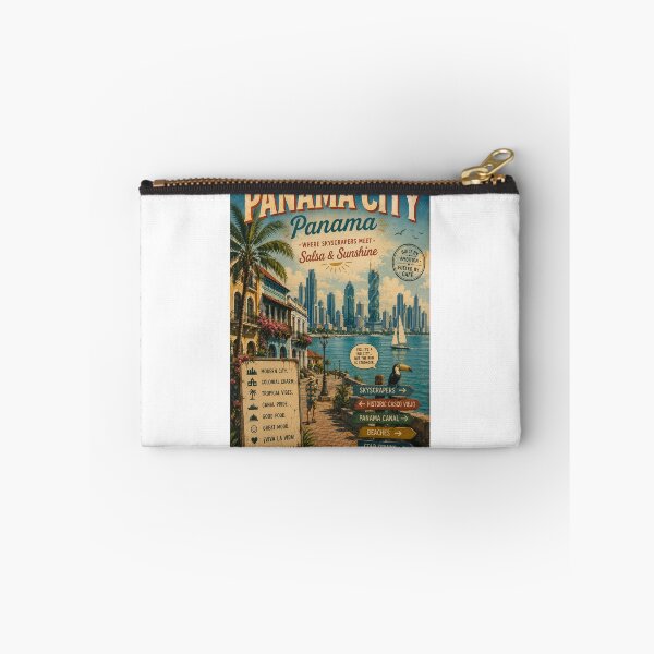 Item preview, Panama City Skyline and Casco Viejo Waterfront Panama designed and sold by Aryabek.