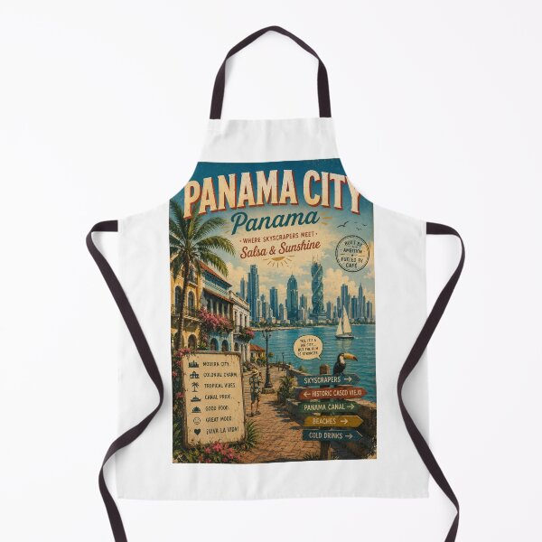 Item preview, Panama City Skyline and Casco Viejo Waterfront Panama designed and sold by Aryabek.