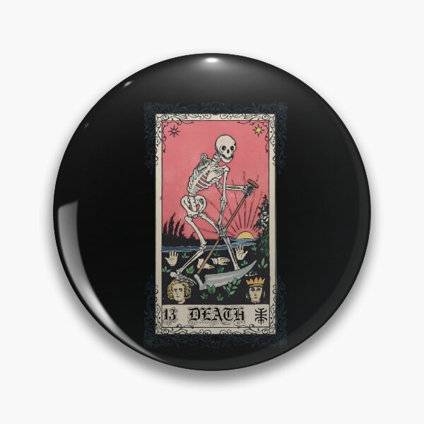 Item preview, Mystical Death Tarot Card Vintage Skeleton designed and sold by Prof4Artist.