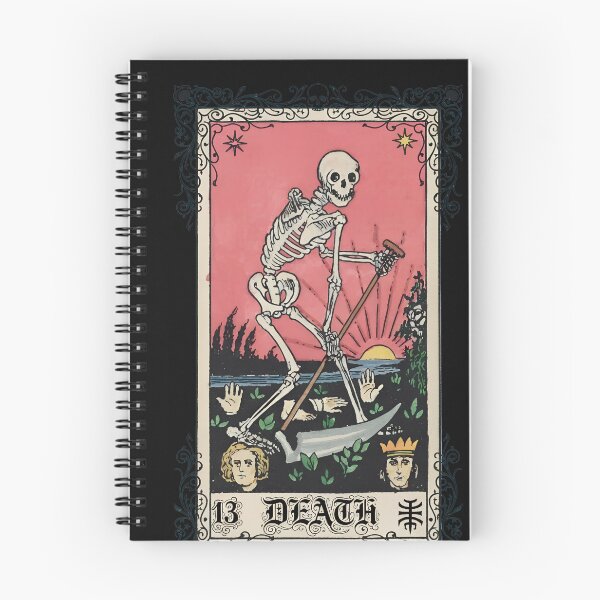 Item preview, Mystical Death Tarot Card Vintage Skeleton designed and sold by Prof4Artist.