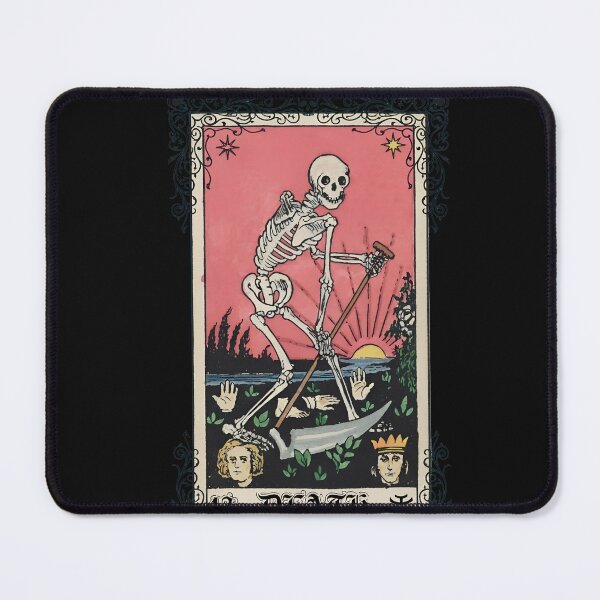 Item preview, Mystical Death Tarot Card Vintage Skeleton designed and sold by Prof4Artist.