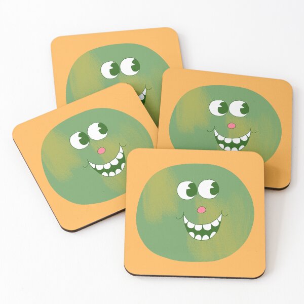 Item preview, Limey the Happy Face designed and sold by yellowflowerhut.