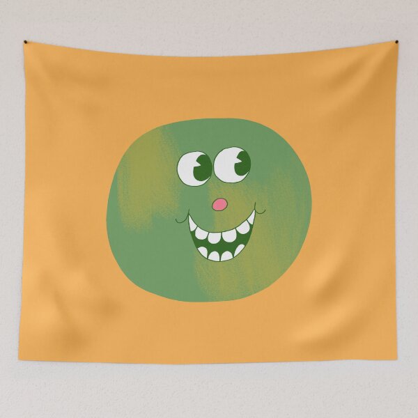 Item preview, Limey the Happy Face designed and sold by yellowflowerhut.