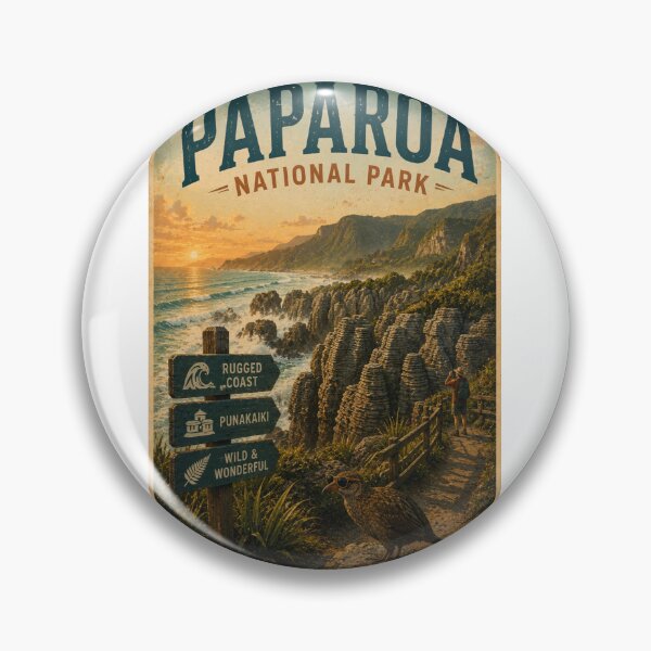 Item preview, Paparoa Coastline and Punakaiki Pancake Rocks New Zealand designed and sold by Aryabek.
