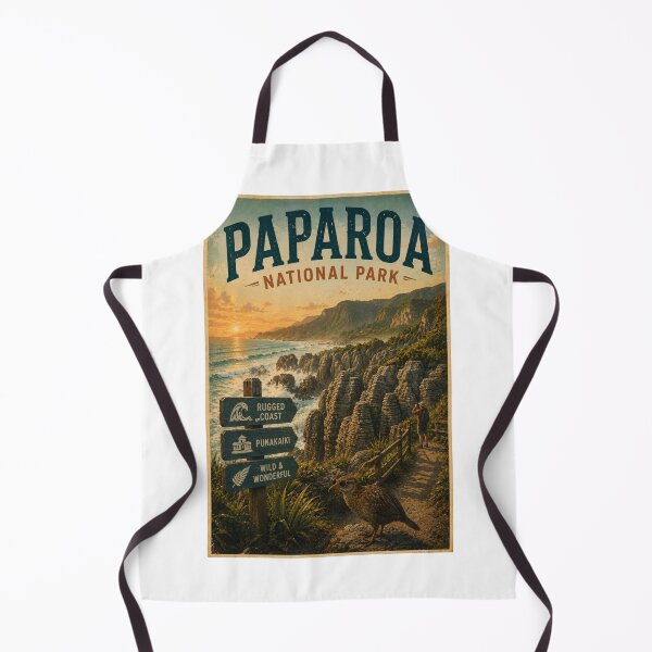 Item preview, Paparoa Coastline and Punakaiki Pancake Rocks New Zealand designed and sold by Aryabek.