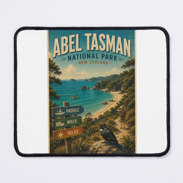 Item preview, Abel Tasman Coast Track and Golden Bay New Zealand designed and sold by Aryabek.