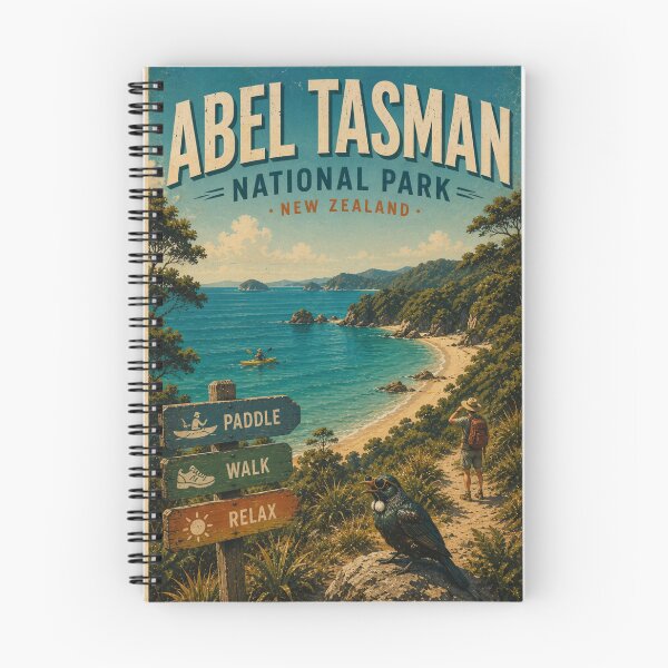 Item preview, Abel Tasman Coast Track and Golden Bay New Zealand designed and sold by Aryabek.