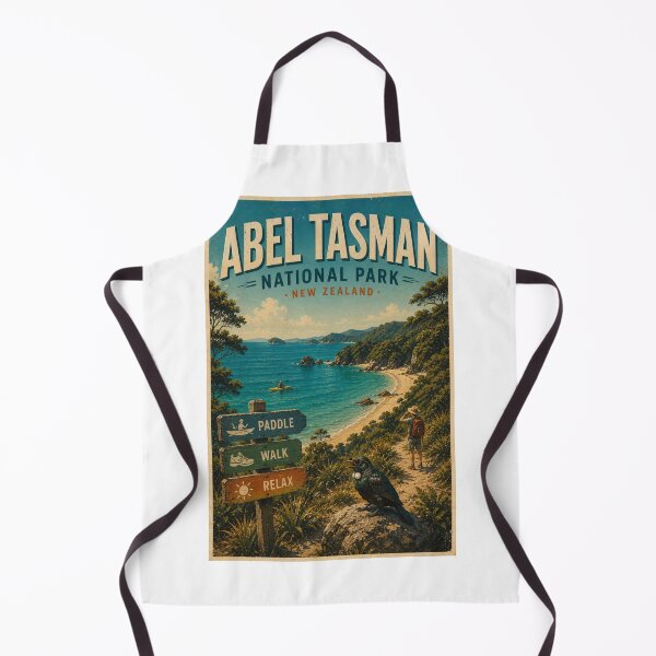 Item preview, Abel Tasman Coast Track and Golden Bay New Zealand designed and sold by Aryabek.