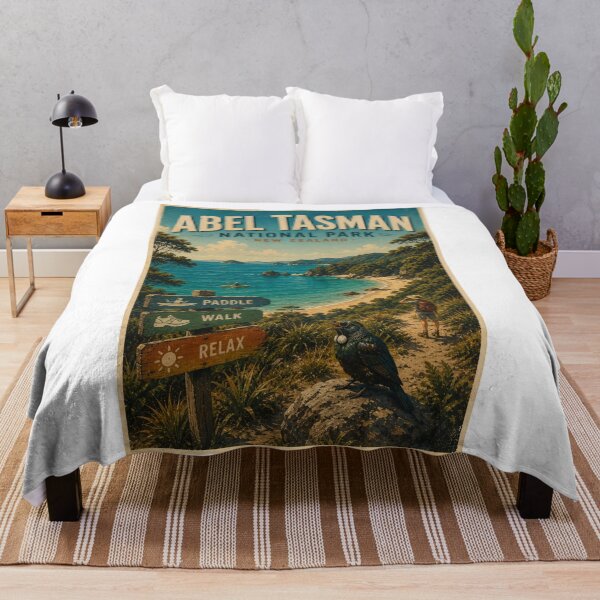 Item preview, Abel Tasman Coast Track and Golden Bay New Zealand designed and sold by Aryabek.