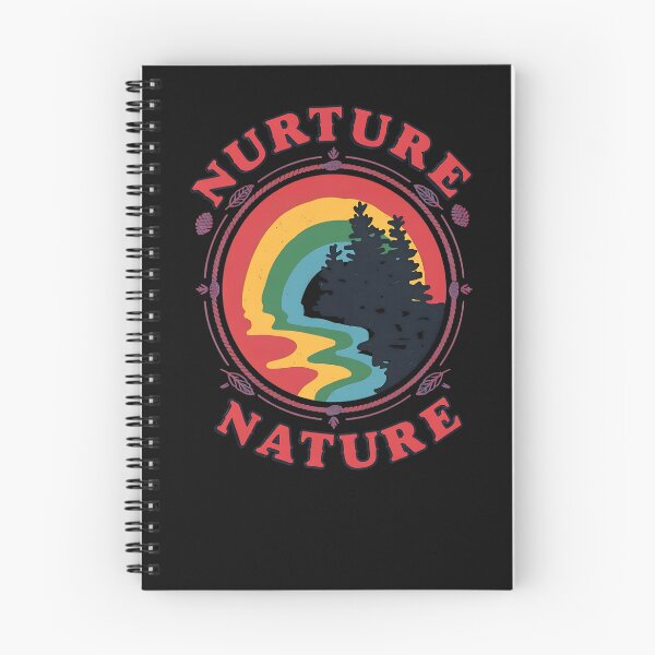Item preview, Nurture Nature Retro Rainbow Trees Circle designed and sold by Prof4Artist.
