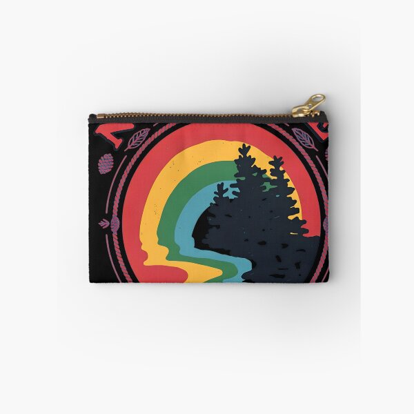 Item preview, Nurture Nature Retro Rainbow Trees Circle designed and sold by Prof4Artist.