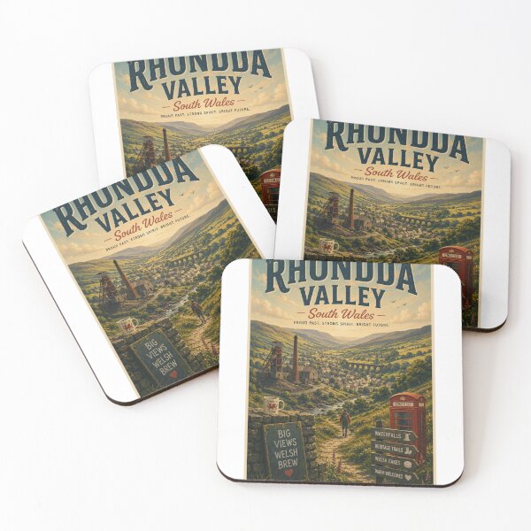 Item preview, Rhondda Valley Heritage Landscape and Welsh Valleys South Wales designed and sold by Aryabek.