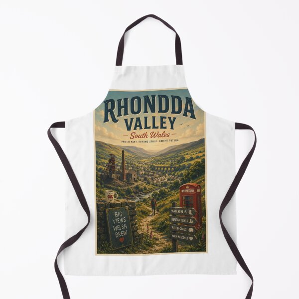 Item preview, Rhondda Valley Heritage Landscape and Welsh Valleys South Wales designed and sold by Aryabek.