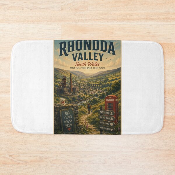 Item preview, Rhondda Valley Heritage Landscape and Welsh Valleys South Wales designed and sold by Aryabek.